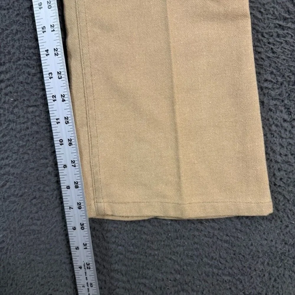 Vtg Levis Pants Mens 28x30 Beige Bootcut Big E Sta-Prest Made in USA 1970s